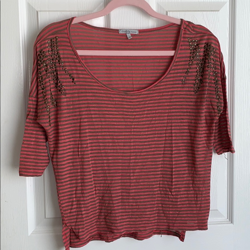 Coral Blouse